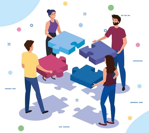 equipe pour réussir