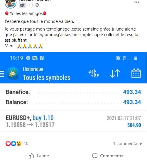 témoignages trading